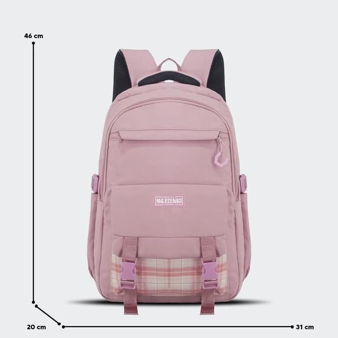

Miliki Newtonkids - Tas Ransel Anak Sd-Smp Embo Kotak-Kotak New Premium/Backpack Anak Terkini/Fashion Anak Terkini/Tas Import