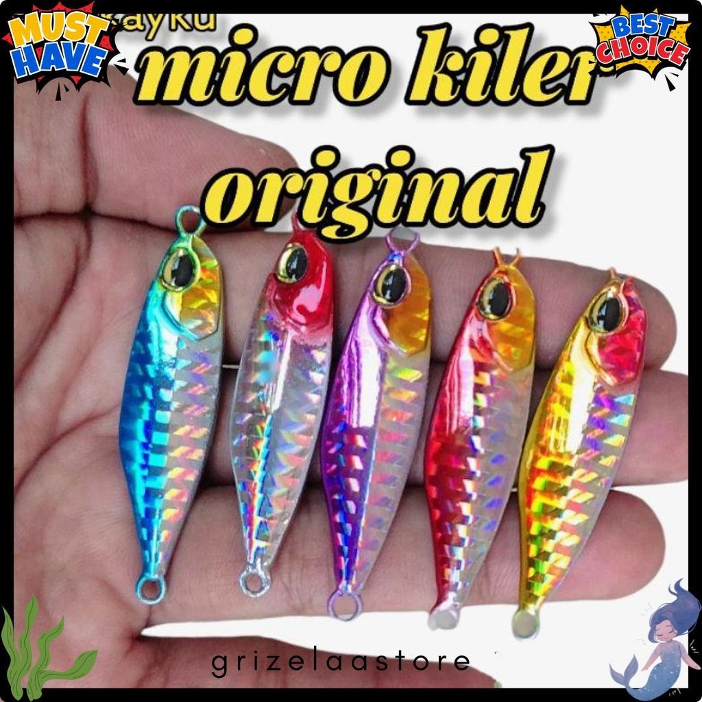 Micro Jig 10G 20G7G Kiler  Micro Jig 10 Gram Micro Jig Tetra 7 Gram Micro Jig Ultralight Micro Jig T