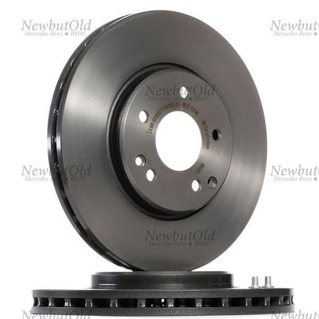 2Pc Front Disc Brake Depan 2034210512 Mercedes W203 C240