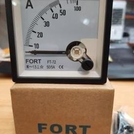 Promo FORT AMPERE METER FT-72 60/5 via CT 60A COD
