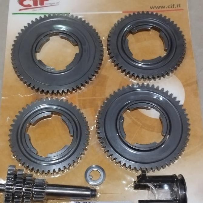 gearbox 4speed CIF utk vespa pts dkk