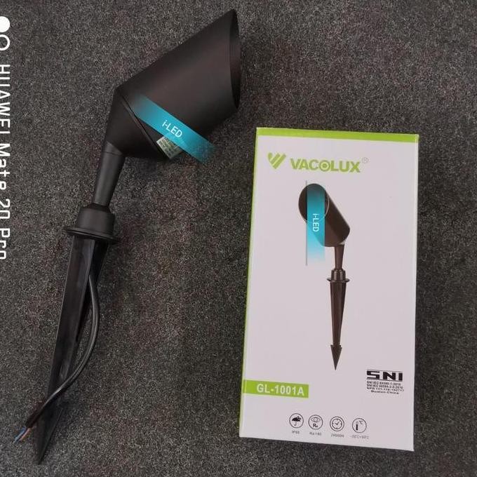 Promo Rumah Lampu Sorot Taman LED MR 16 5w 7w Vacolux Spot Tancap Outdoor PC COD