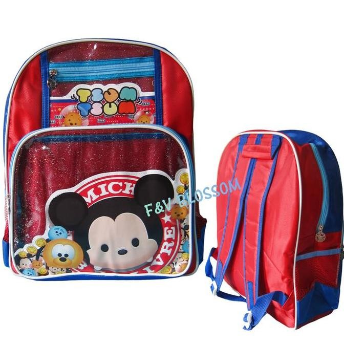

Diskon Tas Sekolah Anak Ransel Sd Tsum Tsum Biru