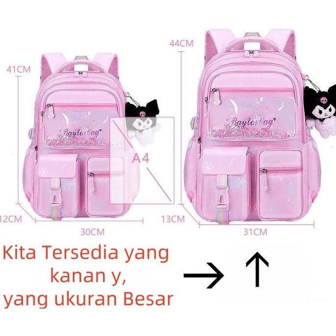 

Spesial Tas Sekolah Anak Dengan Boneka Kuromi / Tas Sekolah Anak Sd, Smp & Sma / Tas Boneka Kuromi