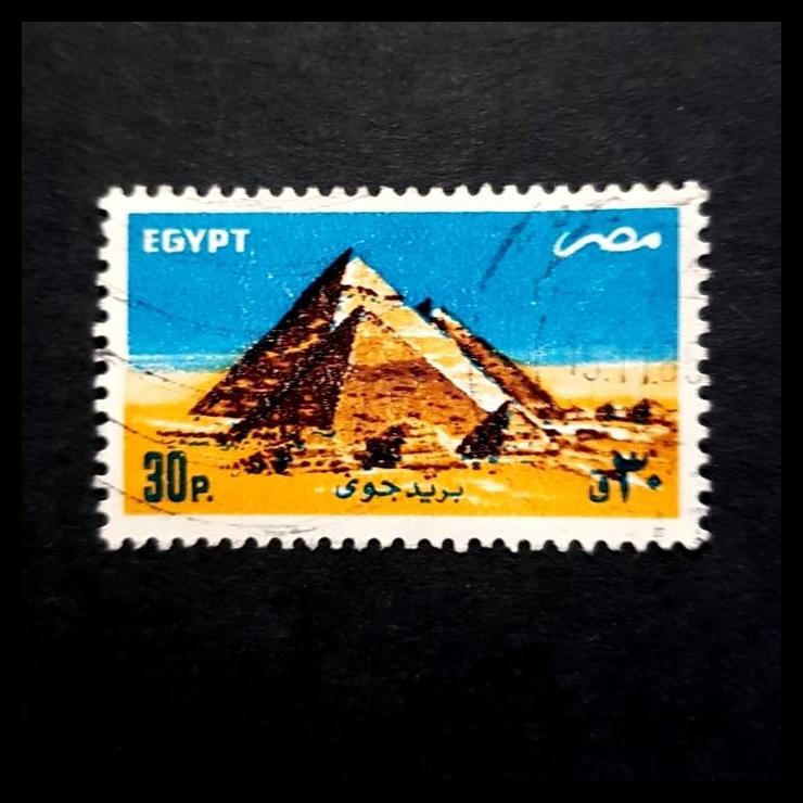 

HOT DEAL PRANGKO EGYPT/MESIR 1960AN. THE GREAT PYRAMID OF GIZA. !!!!!