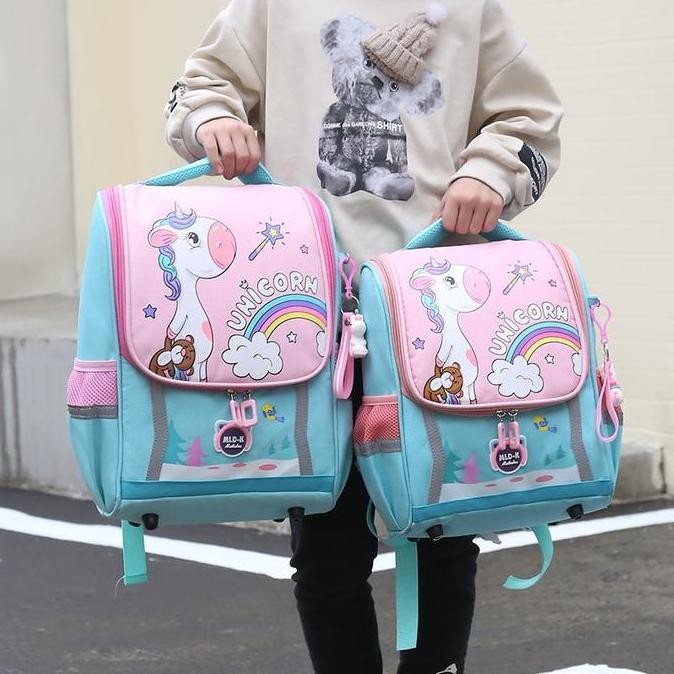 

Spesial CodReady Tas Anak Ransel Sekolah Unicorn Premium Import Biru Pink Lucuu Supermall Fashion