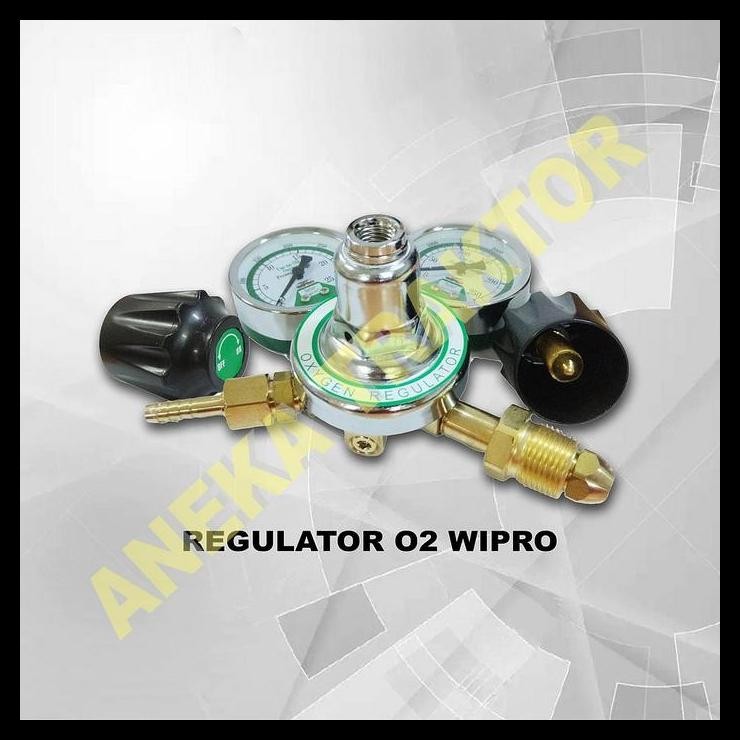 TERBARU REGULATOR O2 OXYGEN OKSIGEN UNTUK BLANDER LAS WIPRO 