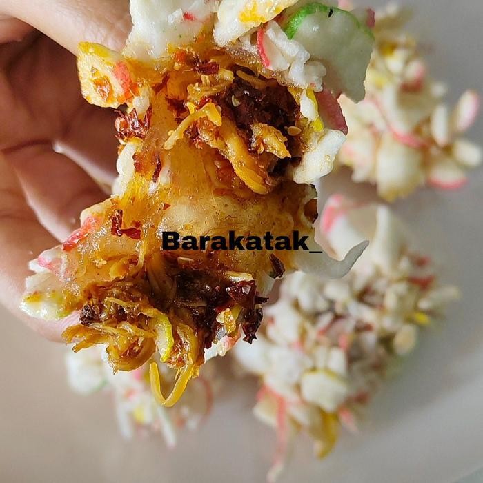 

Cri Cemilan Cipuk Isi Mozarella Dengan Chili Oil 10 Pcs - Food Makanan Kerupuk