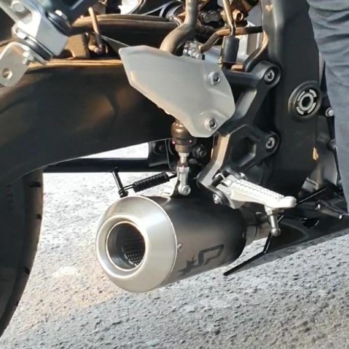Knalpot Spark Fullsystem Underbelly Titanium Ninja ZX25R ZX-25R