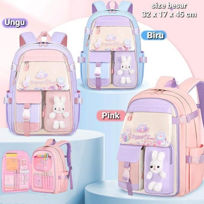 

Spesial Tas Ransel Anak Sekolah Model Kelinci Bahan Premium Model Kulkas Fashion Tas Sekolah Cewek Tas Sekolah Anak Sd