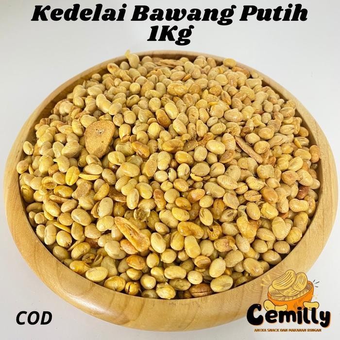 

Cri [Cemilly] 1 Kg Kedelai Bawang Putih Goreng Cemilan Snack Kiloan Ready