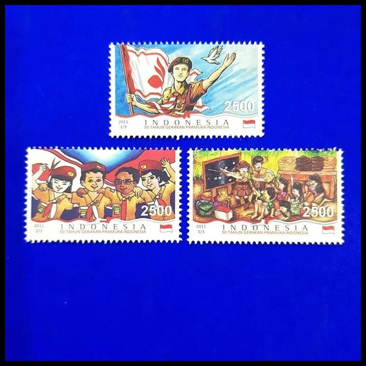 

BEST DEAL PRANGKO INDONESIA. PRAMUKA. 50TH GERAKAN PRAMUKA INDONESIA. 2011 !!!!!!