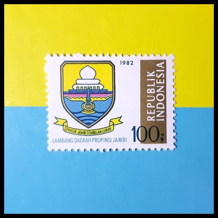 

DISKON PERANGKO/PRANGKO INDONESIA. LAMBANG PROPINSI JAMBI !!!
