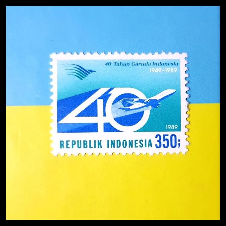 

BEST DEAL PERANGKO/PRANGKO INDONESIA. 1989. 40 TAHUN GARUDA INDONESIA