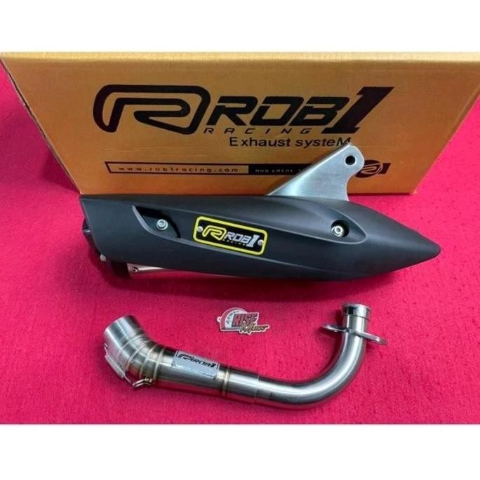 KNALPOT ROB1 MIO BORE UP CAP V COVER SS