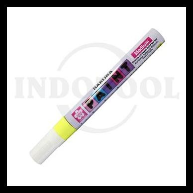 

TERBARU SPIDOL PENANDA KUNING PAINT MARKER (MEDIUM POINT) FLUO YELLOW XPMK-B#302 SAKURA !!!!!!