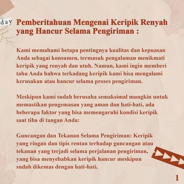 

Cri [Beli 1 Gratis 1] Keripik Pisang Coklat Lumer By Mom Arsy | Keripik Pisang Lumer 300 Gr | Bebas Mix Rasa, Snack Crispy Khusus Coklat Full Toping Kripik Cemilan Food Makanan Pedas Chips