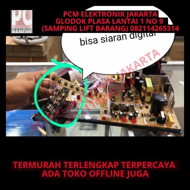 BEST DEAL MESIN TV TELEVISI BISA SIARAN DIGITAL WCOM 21INCH 21 INCH FLAT SLIM 