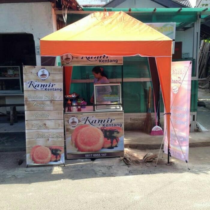Tenda Cafe 1,5x2 / Tenda jualan / Tenda Piramid