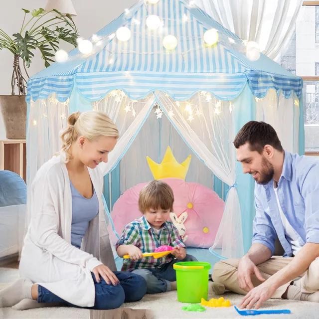 Tenda Mainan Anak Castle Princess - Tenda Camping Rumah Rumahan Jumbo