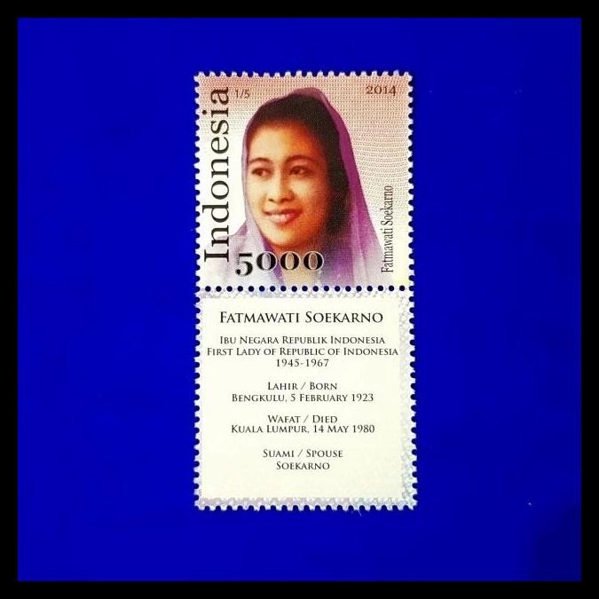 

TERMURAH PRANGKO IBU NEGARA RI ~ FATMAWATI SOEKARNO 1945 -1967 !