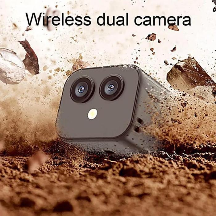 Ms Terbaru Cod 2.04K Hd Cctv Mini Tersembunyi Tanpa Kabel Spy Kamera Mini Magic Hidden Camera Two Le