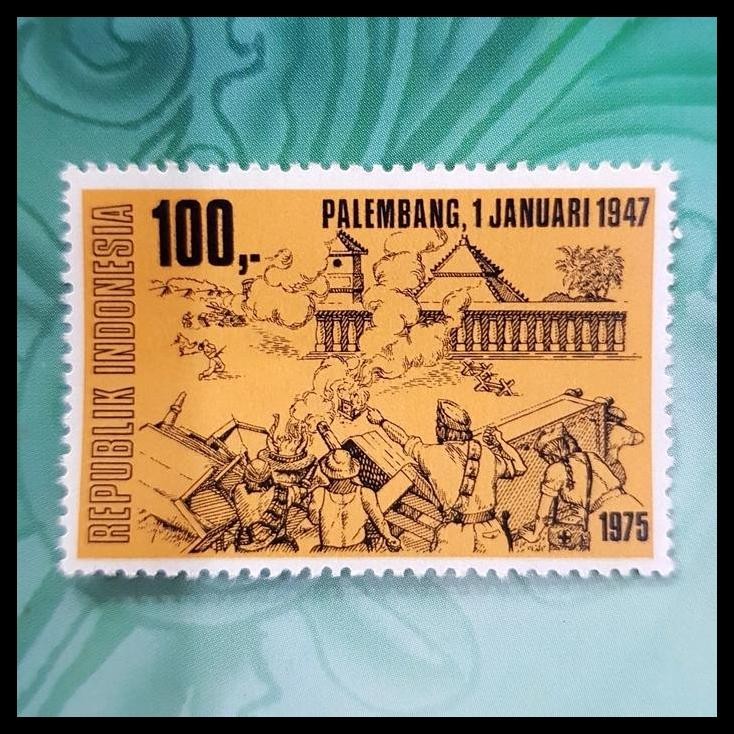 

TERMURAH PRANGKO INDONESIA 1975. PERTEMPURAN PALEMBANG 1 JANUARI 1947 !!!!!