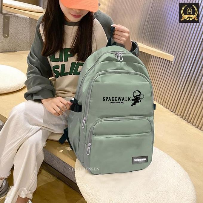 

Terjangkau [Y&H] Tas Ransel Anak Sekolah Tas Punggung Unisex Backpack Laptop Simple - Yh1058