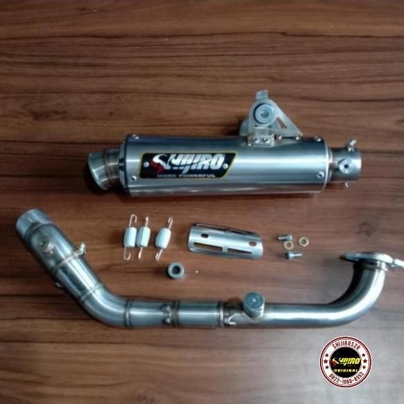Knalpot Nmax Old type M45-M3 Shijiro Racing