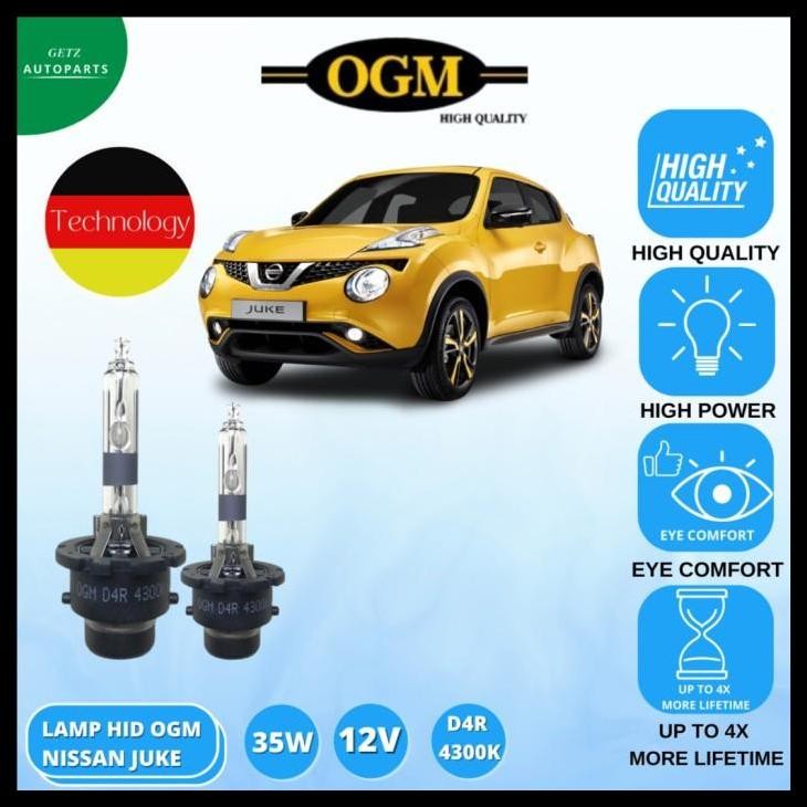 TERBARU BOHLAM LAMPU HID MOBIL NISSAN JUKE SUPER TERANG - OGM 