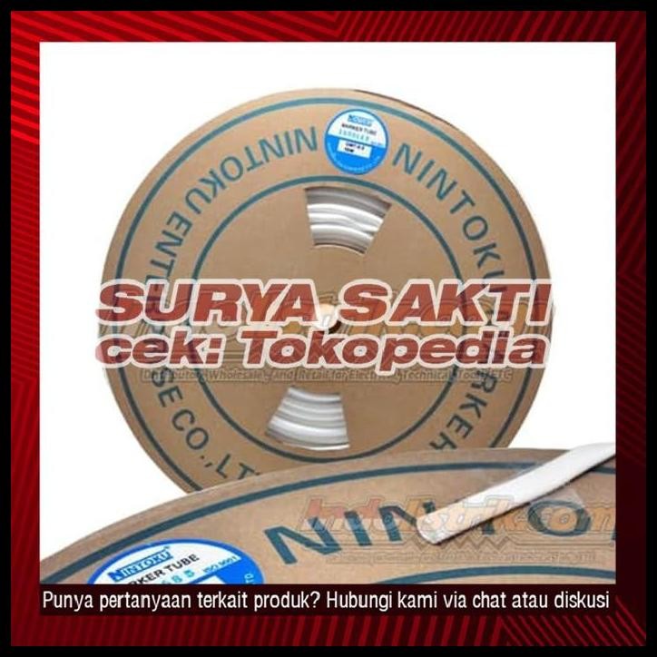 

BEST DEAL MARKER TUBE NINTOKU OMT 8.0 50MTR/ROLL PUTIH !!