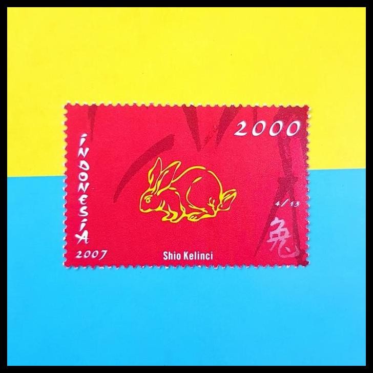 

DISKON PRANGKO INDONESIA 2007. SHIO KELINCI ~ CHINESE ZODIAC SIGNS