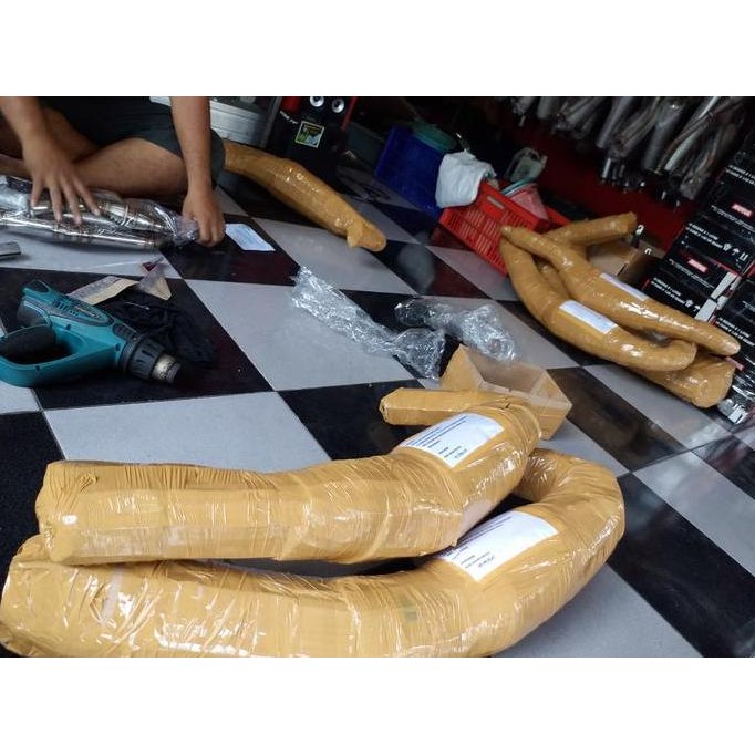 Knalpot Creampie Ninja Ss/R/RR / Knalpot Creampie Ns2 Stainless