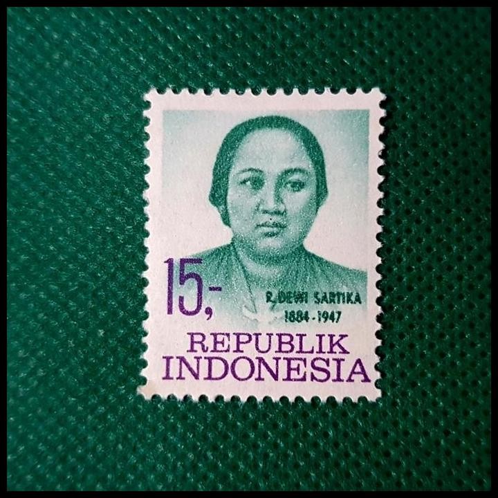 

TERBARU PERANGKO/PRANGKO PAHLAWAN NASIONAL. R. DEWI SARTIKA 1884-1947 !!!!!!