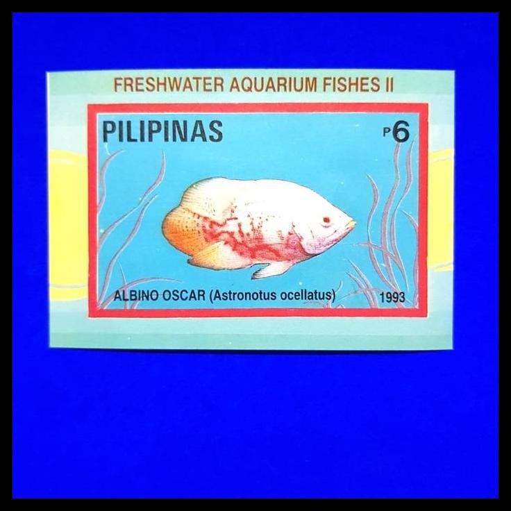 

HOT DEAL PERANGKO/PRANGKO TEMA IKAN/ALBINO OSCAR ~ SS FRESHWATER AQUARIUM !