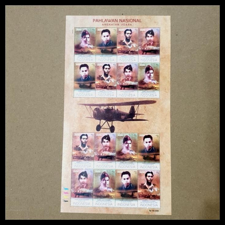 

TERBARU PRANGKO INDONESIA 2023. PAHLAWAN NASIONAL ANGKATAN UDARA. FULLSHEET !!!!!!