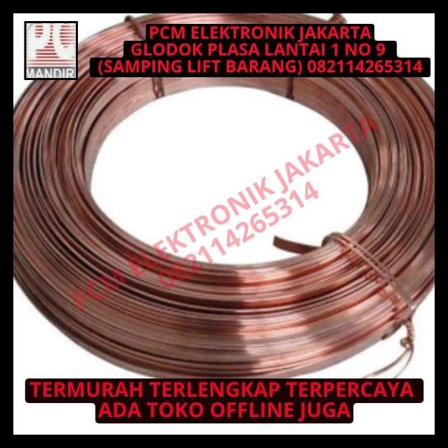 TERMURAH KAWAT EMAIL PERSEGI KOTAK UKURAN 1X10MM HARGA PER KG 