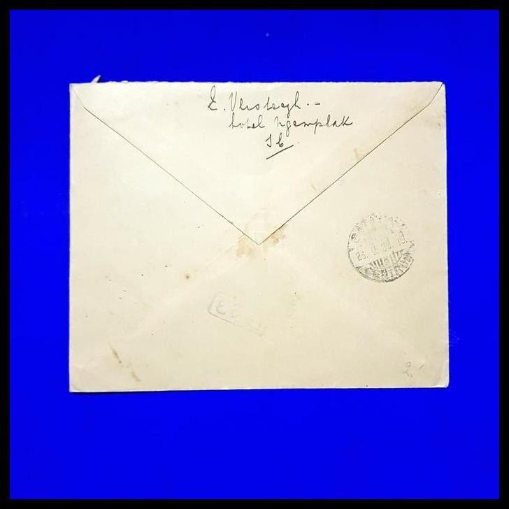 

BEST DEAL AMPLOP ZAMAN BELANDA. 1933. DARI SOERABAJA KE JL. KRAMAT 5, BATAVIA !!!!!!