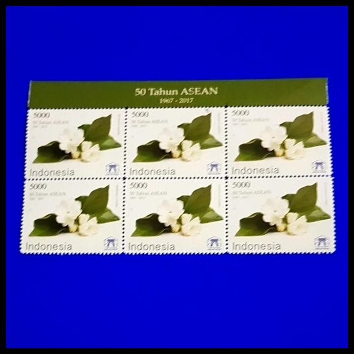 

HOT DEAL PRANGKO INDONESIA. BUNGA MELATI PUTIH ~ 50 TAHUN ASEAN 1967-2017. B-6 !!
