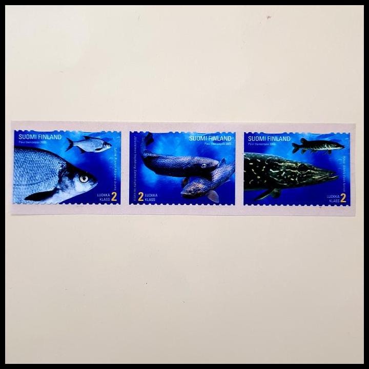 

BEST DEAL PRANGKO SUOMI FINLAND 2003. PROVINICIAL FISH. SET. MNH. PRANGKO STIKER !!!!!!