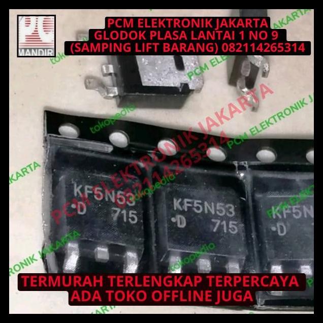 DISKON TRANSISTOR TR MOSFET MOS N FET SMD KF5N53D KF5N53 KF 5N53D 5N53 D ORI 