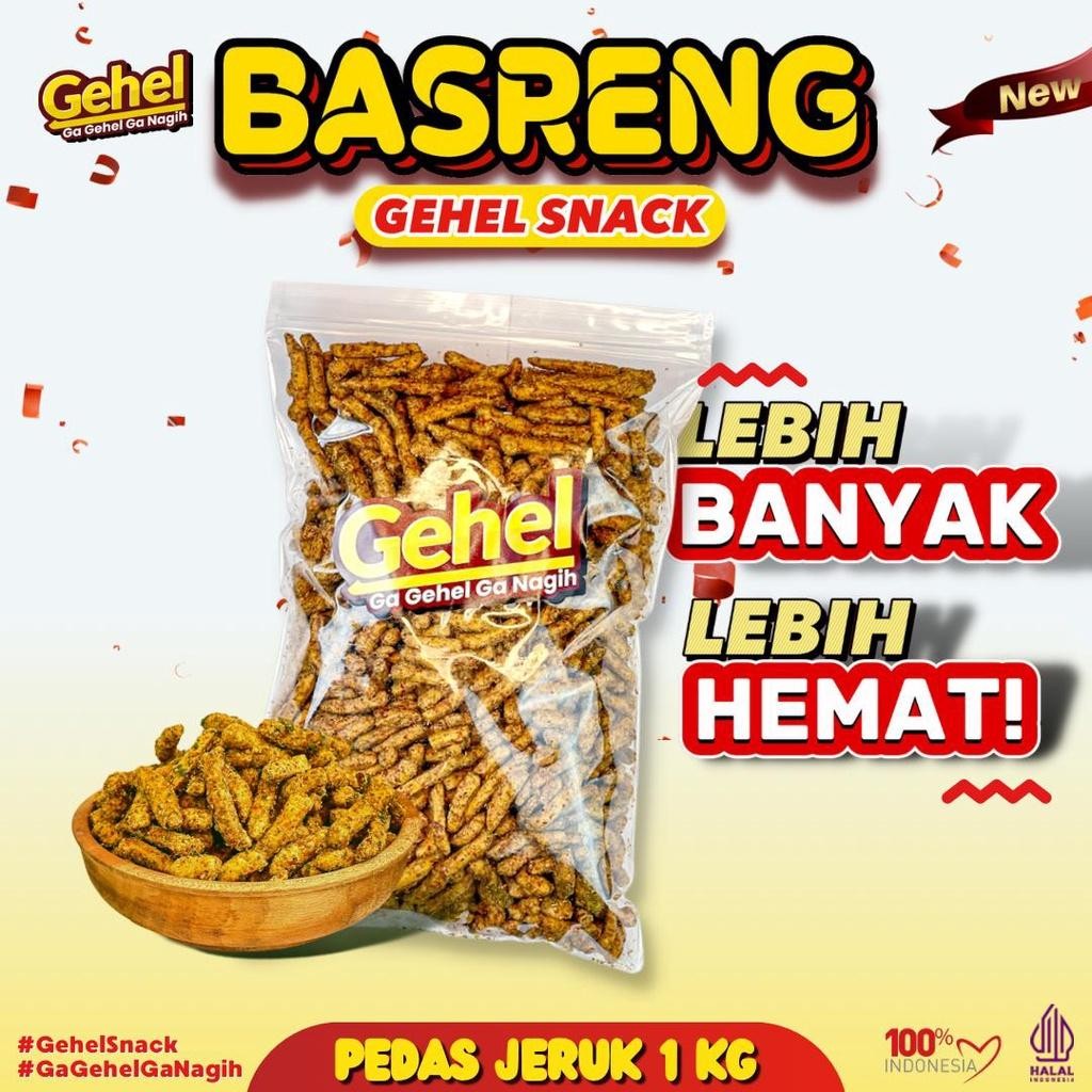 

Gehel Basreng 1 Kg (Edisi Terbatas) - Makanan Ringan