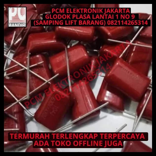 TERBARU KAPASITOR CAPACITOR MILAR 824 820NF 820 NF 1600V 1600VOLT 1600 VOLT 