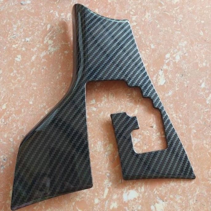 Panel Gear Gigi Mobil Matic Toyota Innova Inova Reborn 2016 2017 2018 2019 2020 2021  Carbon Hitam K