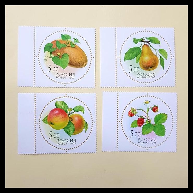 

DISKON PRANGKO BUAH BUAHAN. FRUITS STAMP FROM RUSSIA 2003. SET (4V) MNH !!!!!!