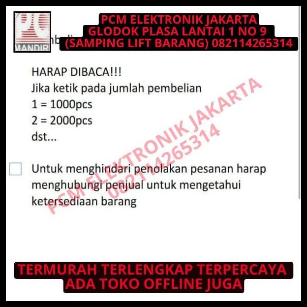 TERMURAH KAPASITOR CAPACITOR KERAMIK CERAMIC 391 390PF 390 PF 50V PER 1000PCS 