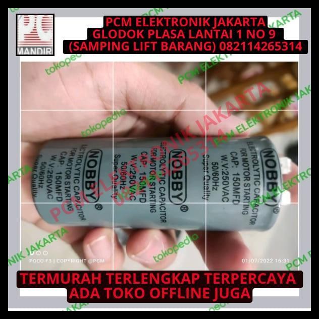 TERBARU KAPASITOR CAPACITOR AC STARTING 150UF 150 UF 250V 250VOLT 250 VOLT - 