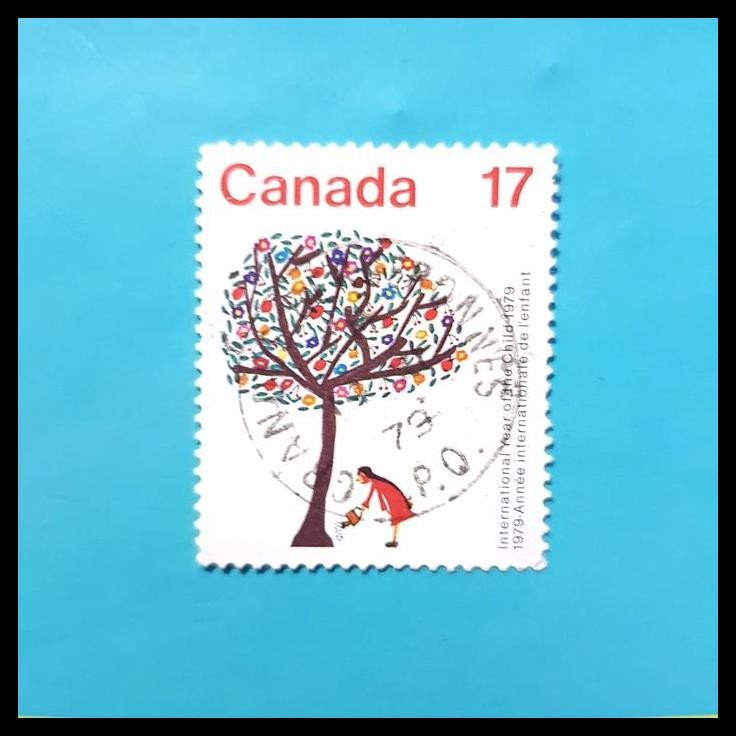 

GRATIS ONGKIR PERANGKO/PRANGKO CANADA 1979. INTERNATIONAL YEAR OF THE CHILD !!!!!!