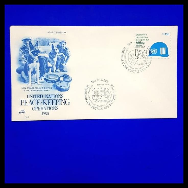 

TERBARU PERANGKO/PRANGKO PBB. FDC "UNITED NATIONS PEACE KEEPING OPERATIONS" !!