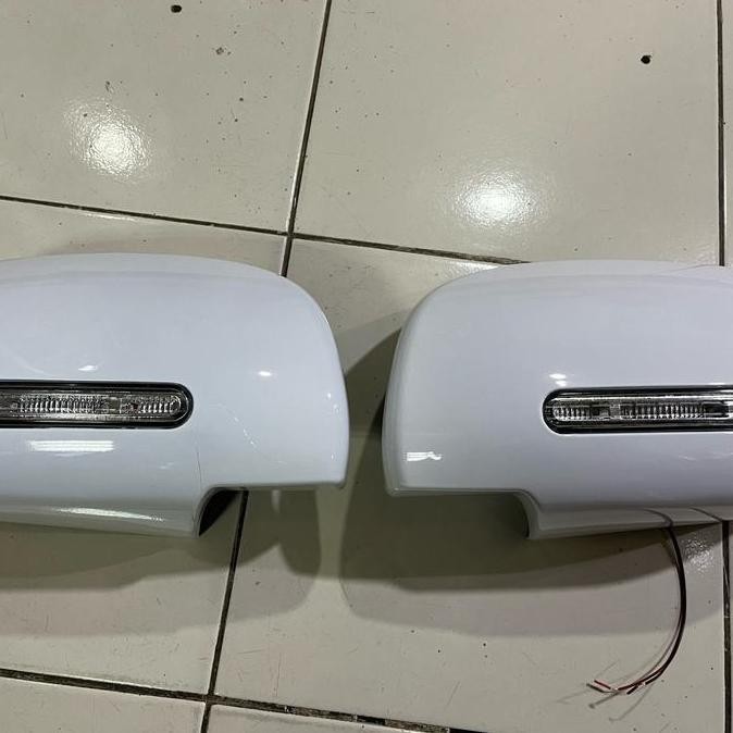 Cover Spion Lampu Sen Sein Grand Innova 2012-2015 Putih 1 Set 2Pcs Kiri Kanan